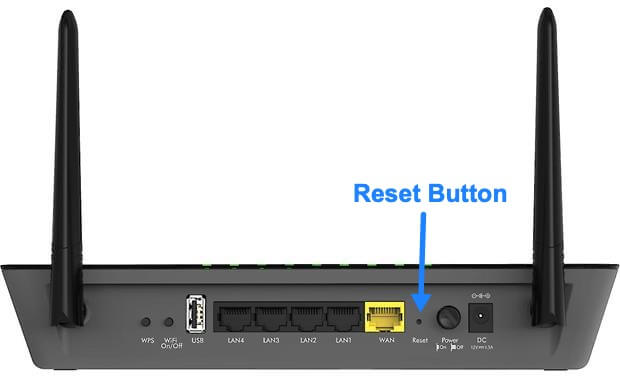 Factory Reset Netgear Router